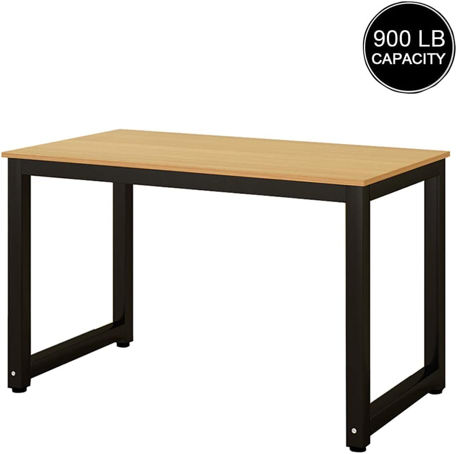BLUE HORIZON Wooden Computer Desk, Laptop Desk Dinning Table Workstation for Home Office