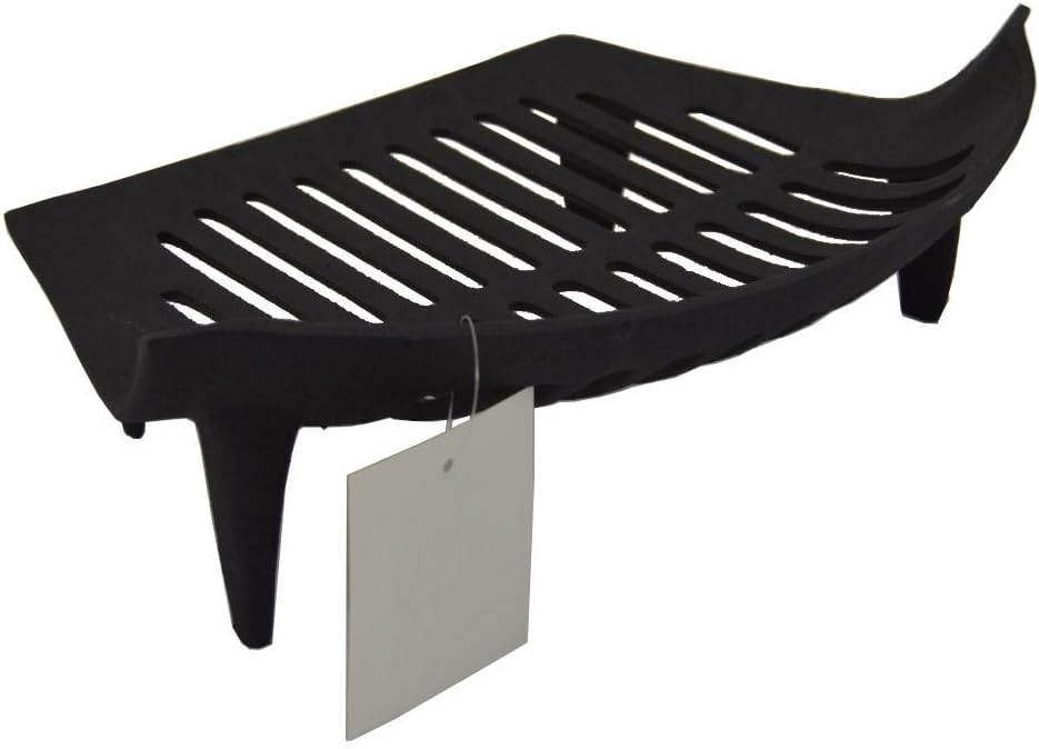 Fire Vida Cast Iron Fire Grate, Medium, Black - Image 4