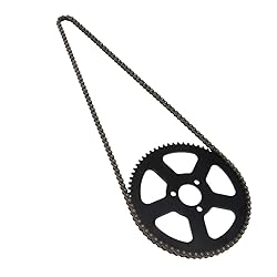 25H 68T 68 Tooth Rear Sprocket + Chain fit for 49CC