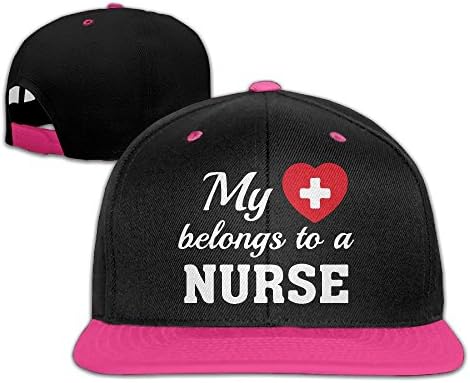 Men Women Heart Belongs Nurse-1 Fashion Baseball Caps Adjustable Hip Hop Dad Snapback Hat For Four Seasons