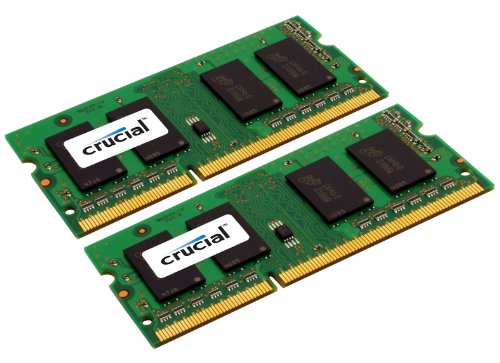 Crucial 8GB Kit (4GBx2) DDR3/DDR3L 1333 MT/s (PC3-10600) SODIMM 204-Pin Memory For Mac - CT2K4G3S1339M