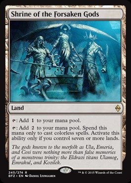Magic: the Gathering - Shrine of the Forsaken Gods (245/274) - Battle for Zendikar