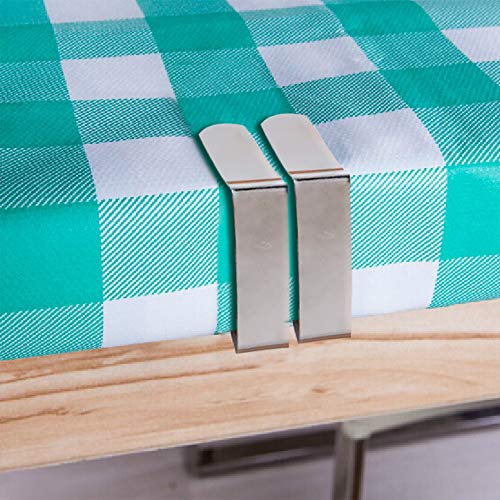image for Korlon 30 Packs Tablecloth Clips Table Cover Clips Picnic Tablecloth H