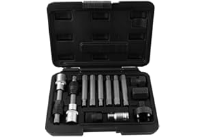 Highking Tool 13pcs Alternator Freewheel Pulley Puller Removal Engine Auto Tool Set