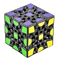 Shengshou 3D Gear Magic Cube 3 x 3 x 3 - Black Base