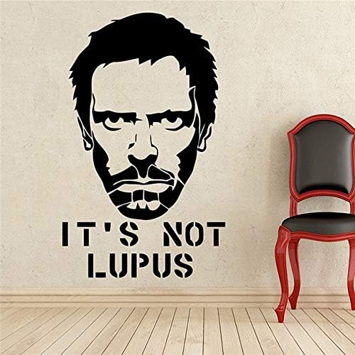 Citas de calcomanías de pared de arte de vinilo de 58x36 cm