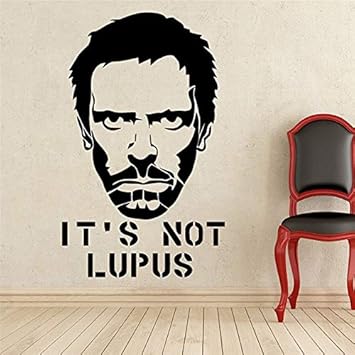 Citas de calcomanías de pared de arte de vinilo de 58x36 cm