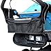 Jogging Stroller Organizer with Stroller Tire Pump & Tire Repair Kit - Universal Fit Stroller Accessory with Insulated Cup Holder