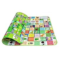 Cido Baby Crawl Play Game Camping Picnic Letter Alphabet Floor Rug Mat 180x200CM