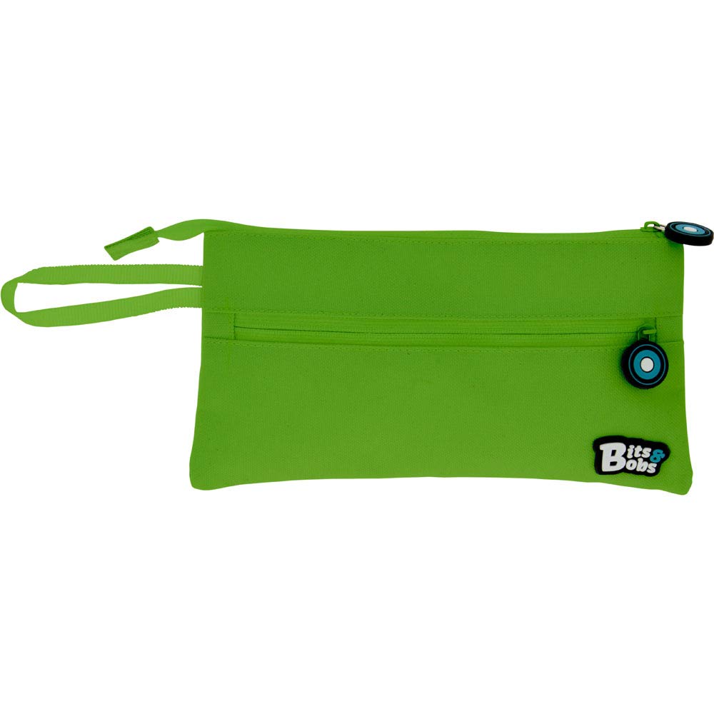 Grafoplás 37543820 Flat Case, Green, 23.5 x 12 cm, Bits & Bobs