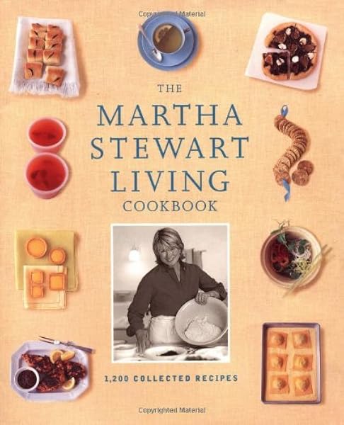 The Martha Stewart Living Cookbook Hardcover October 10 2000