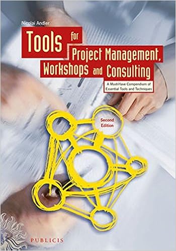 Amazon Com Tools For Project Management Workshops And Consulting A Must Have Compendium Of Essential Tools And Techniques 9783895783708 Andler Nicolai Books