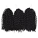 Silike Premium Marlybob Kinky Curl Braiding Hair (3 Bundles/pack) 8
