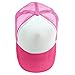 DALIX Trucker Cap Neon Pink Girls Hat for Youth Baseball Caps