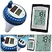 Aklamater Wireless Solar Power Floating Pool Thermometer Digital Swimming Pool SPA Floating Thermometer Remote Temperature
