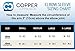 Copper Compression Copper + Zinc Elbow Sleeve. Guaranteed Best Elbow Brace with Infused Support for Workouts, Golfers & Tennis Elbow, Arthritis, Tendonitis. Fit for Men and Women (White - Medium)