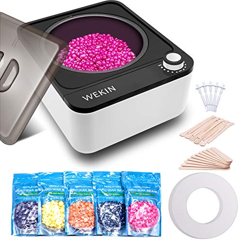 NonStick Waxing Kit, Wax Warmer for Hair Removal with 5 Scent