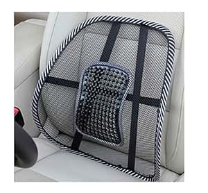 Amazon.com: Mesh Back Lumbar Support Car Seat Office Chair ...