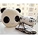 Creative Craft Company Car Interior Decorative Adjustable Pillow Blanket, Panda
