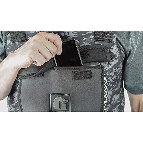 Gator Waders Mens Retro Neoprene Chest Waders with Boots, SWAT, Stout