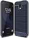 Galaxy J4 2018 Case, Sucnakp TPU Shock Absorption Technology Raised Bezels Protective Case Cover for Samsung Galaxy J4 2018 Smartphone (TPU Blue)