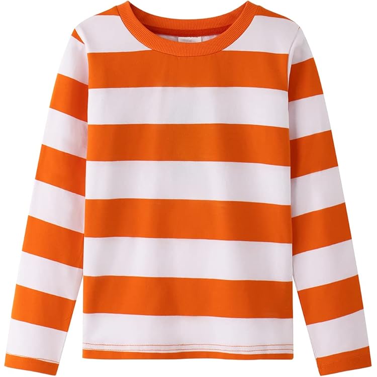 Amazon.com: Baby Boys Long Sleeve Striped Tshirts for Kids Boys