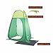 KingCamp Shower Tent for Camping, Pop Up Portable Privacy Tent Shelter with Carry Bag, Dressing Changing Privy Tent for Outdoor Shower Fishing Bathing Toilet Beach Park, Green, 47x47x75 in