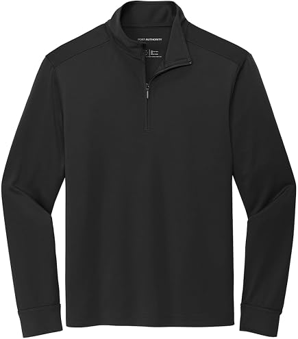 Port Authority Zephyr 1/2-Zip Pullover. J343 True Royal at Amazon