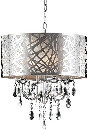 PPM Imports Sophia 4-light Chrome-Crystal Chandelier