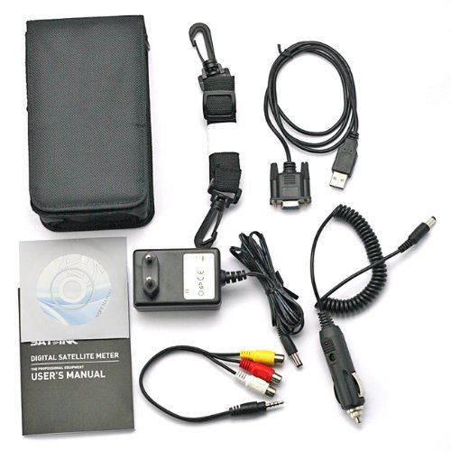 Satlink WS-6906 3.5 - Inch Screen DVB-S FTA Digital Satellite Finder Meter