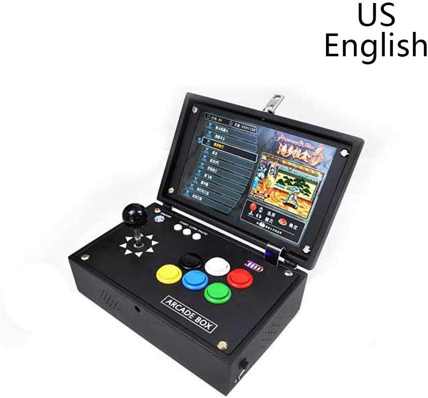 10-Inch Game Machine Portable Mini Portable Home Console Flip Arcade 3D Moonlight Pandora Case Treasure Box Japanese
