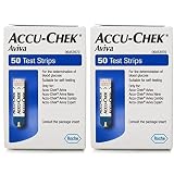 Accu-chek Aviva Glucose Test 50 Strips (PACK OF 2)