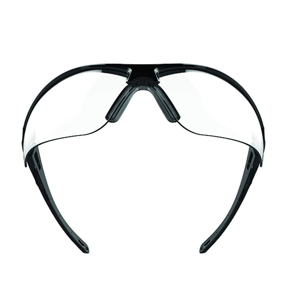 JSP Galactus Anti-mist Safety Safety Spectacle Black/Red Indoor Outdoor lens (ASA480-0B7-600), Indoor / Outdoor - Image 4