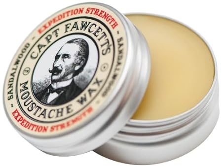 Captain Fawcett Expedition Strength Moustache Wax For A Firmer Hold 15ml, 1er Pack (1 x 15 ml)