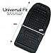 Zone Tech Magnetic Bubble Ultra Comfort Massaging Car Seat Cushion - Classic Black Premium Quality Massaging Padded Car Office Home Seat Cushion for Stress Free all Day!