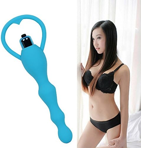 Body Therapeutic Wand Massager for Women, Waterproof 10 frequency Vibrating ,Electric Back Massagers (Blue)