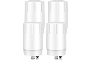 FACHIOO Faucets Filter Cartridge, Replacement for Brita® Faucet Filter, Brita® 36311 On Tap Water Filtration System, Brita® FR-200, FF-100 Replacement Filter, NSF Certified, White (Pack of 4)