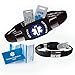 Waterproof Elite Plus USB Medical ID Bracelet, 2 GB USB, 10 Lines Engraving - (Black)