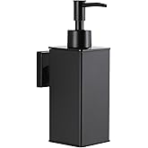 BGL Matte Black Soap Dispenser Wall Mounted for Bathroom