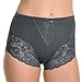 Angelina 6-Pair High-Waisted Lace Accented Boxer Briefs, #915 3X