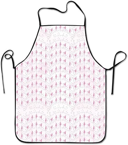starclevel Beauty Ballet For Family Man Cooking Aprons Short Wrinkles Bib Aprons