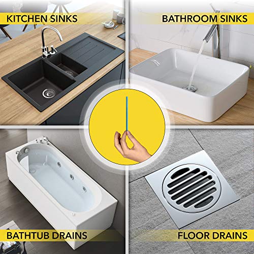 Harris Drain Clean Sticks, Drain Clog Remover and Odor Eliminator for