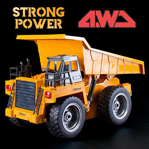Top race rc remote control dump truck 