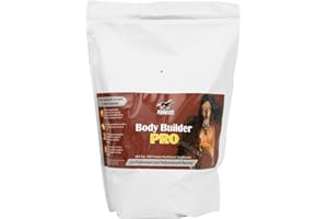 Pennwoods Body Builder Pro, Horse Weight Gain Supplement, Premium High Fat Energy Booster, with Whey Isolate and Concentrate Protein, 4lb Bag