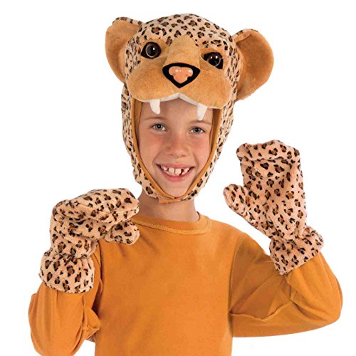 Forum Novelties Leopard Hood and Gloves Child Costume