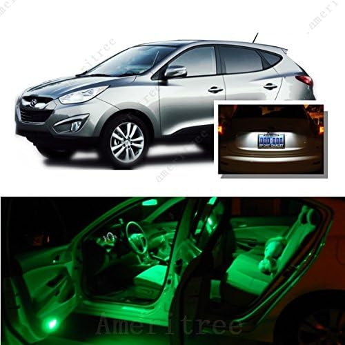 Amazon Com Ameritree Hyundai Tucson 2010 2015 7 Pcs Green