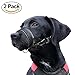 Dog Muzzle, Adjustable Loop with Soft Padding, Nylon Black, (L & XL)