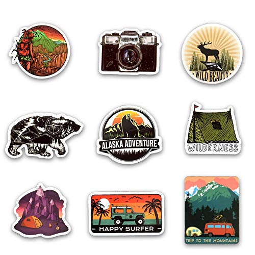 2 Honch+Wilderness+Stickers+Outdoors+Adventure