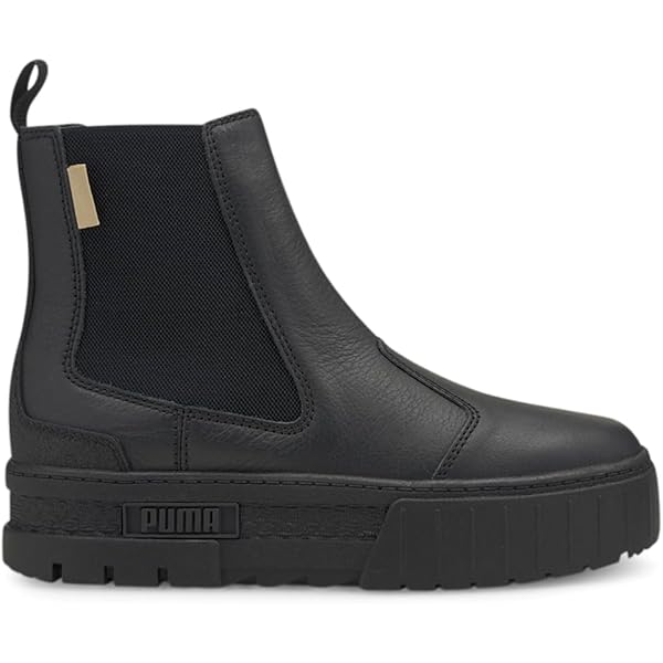 Amazon.com | PUMA Womens Mayze Round Toe Platform Chelsea Casual