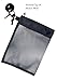 Mesh Caddy, Quick Dry Shower Tote Bag Hanging Toiletry and Bath Organizer with Suction Cup Clip Cord, Black, Rugged - Better Made in USA